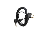 Radiokabel Sordin 2,5 & 3,5mm (vinkel)