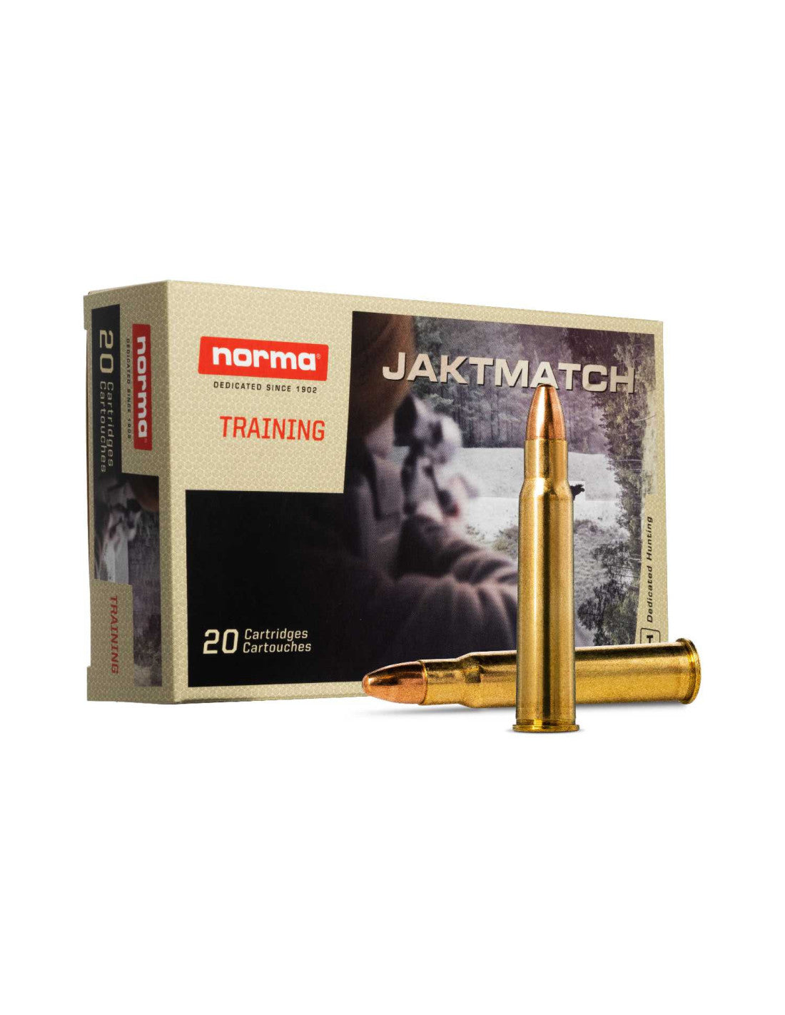 8x57 JRS FMJ 8 g, 20 st/ask