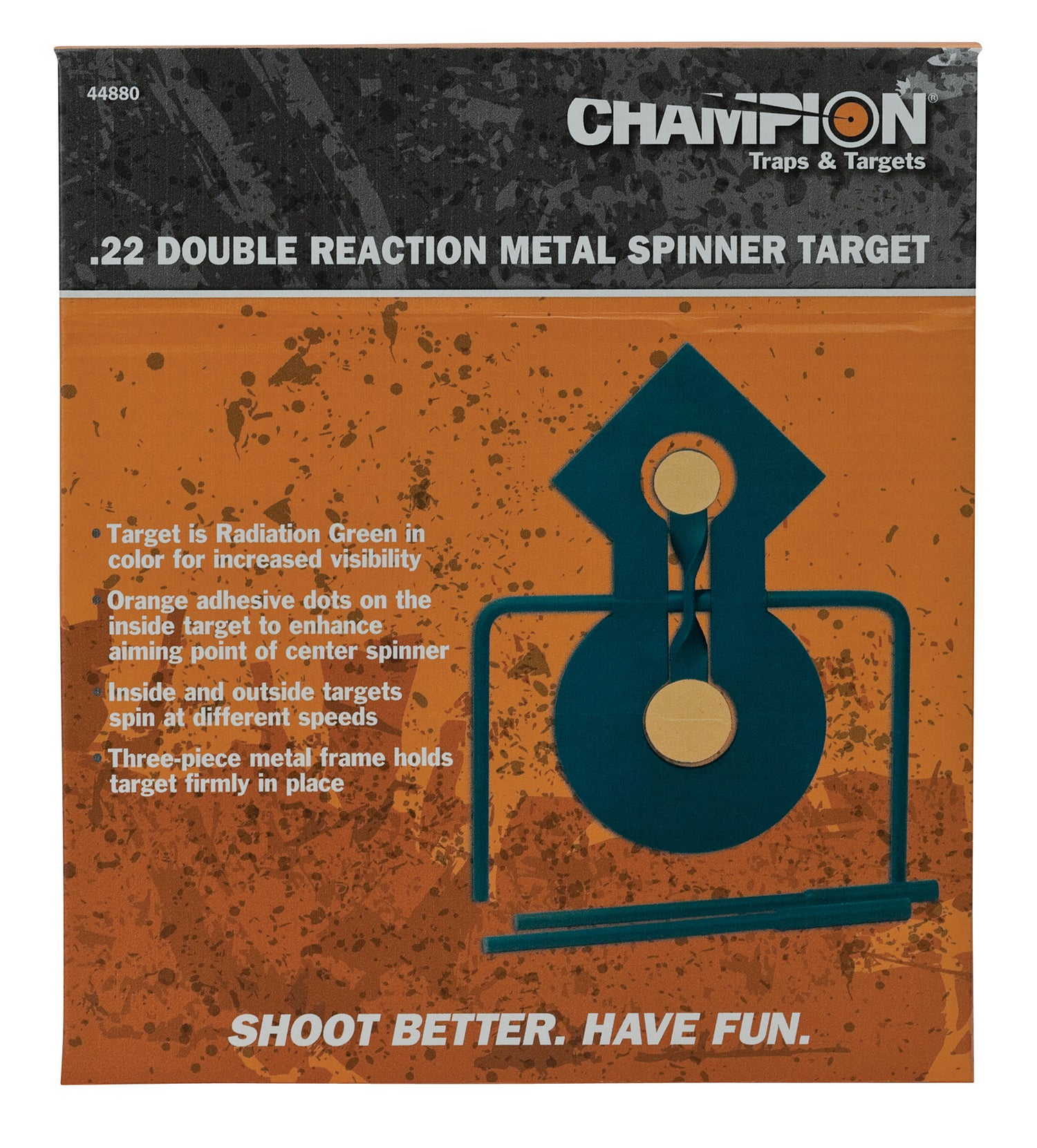 Double Reaction Metal Spinner Target