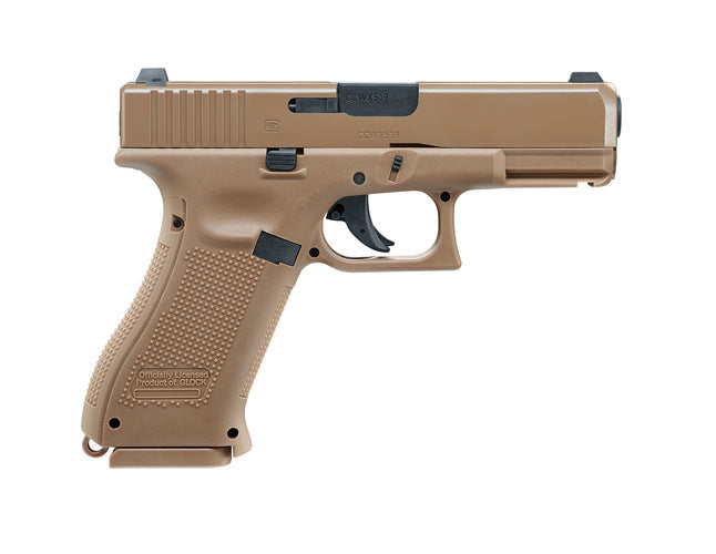 Glock 19x FDE 4,5mm NBB