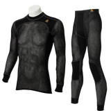 Aclima WoolNet paket över & underdel Men (Crewneck)