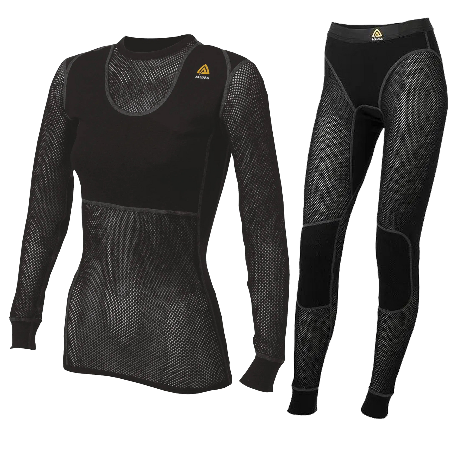 Aclima WoolNet paket över & underdel Women (Crewneck)